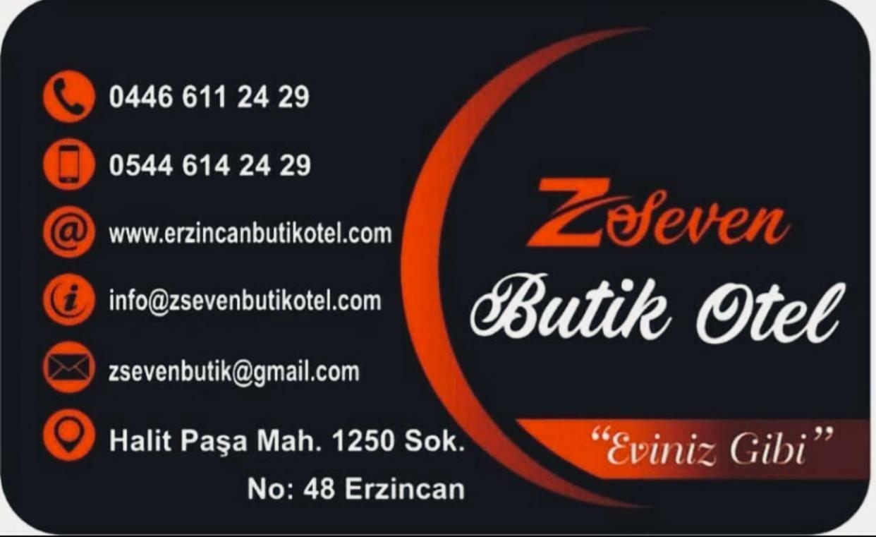 Zseven Butik Otel Erzincan Bagian luar foto
